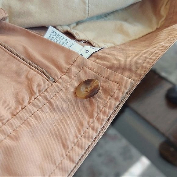 SPANNER light camel mid-rise 9.25" inseam cargo shorts size 2 - Picture 5 of 9